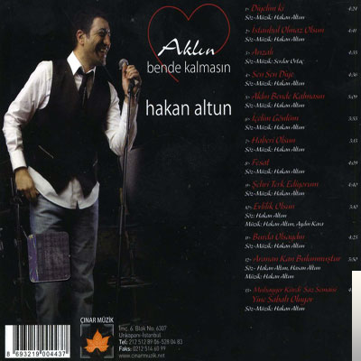 دانلود آهنگ Aklın Bende Kalmasın - Hakan Altun از Hakan Altun