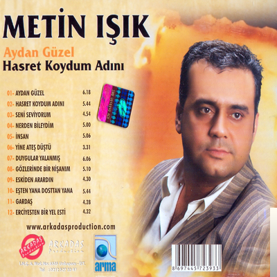 دانلود آهنگ Akşam Oldu Karanlık - Metin Işık از Metin Işık